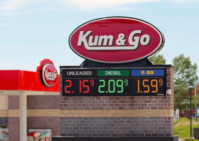 Kum-and-Go - Fuel Price - LED Sign