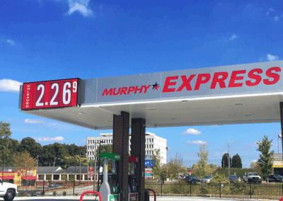 Murphy Express - Fuel Price - Scroll Sign