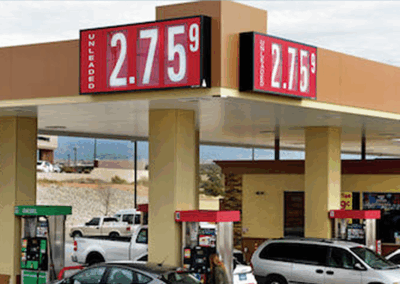 Murphy-USA - Canopy - Fuel Price - Scroll Sign
